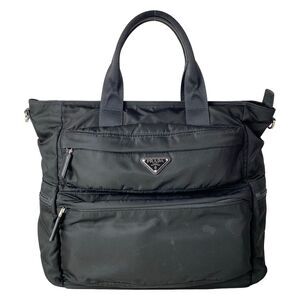 Prada Handbag 2VG040 Nylon Leather